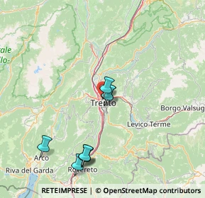Mappa Via Antonio Stoppani, 38100 Trento TN, Italia (33.418)