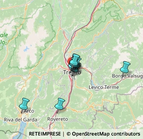 Mappa Via Antonio Stoppani, 38100 Trento TN, Italia (7.44364)