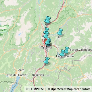 Mappa Via Antonio Stoppani, 38122 Trento TN, Italia (9.19182)