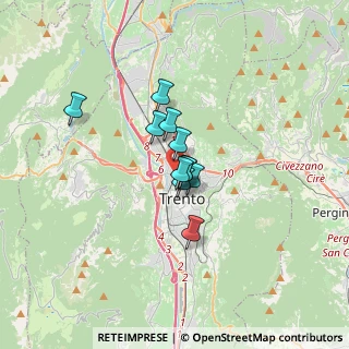 Mappa Via Antonio Stoppani, 38122 Trento TN, Italia (1.94091)