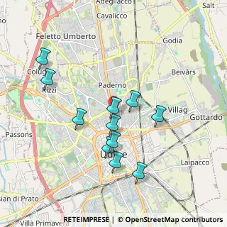 Mappa Piazza Medaglie D'Oro, 33100 Udine UD, Italia (1.73909)