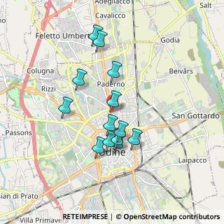 Mappa Piazza Medaglie D'Oro, 33100 Udine UD, Italia (1.53)
