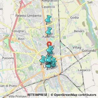 Mappa Piazza Medaglie D'Oro, 33100 Udine UD, Italia (1.39273)
