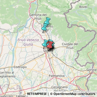 Mappa Via Tarcento, 33100 Udine UD, Italia (3.79545)