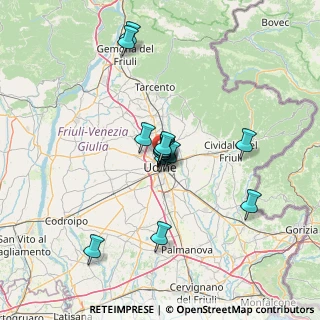 Mappa Via Monte Pal Piccolo, 33100 Udine UD, Italia (10.71643)