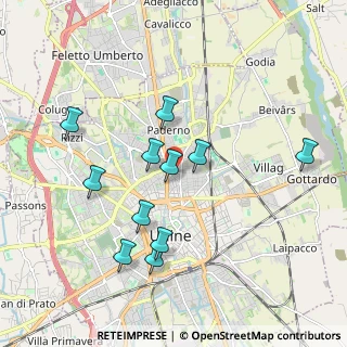 Mappa Via Monte Pal Piccolo, 33100 Udine UD, Italia (1.80727)