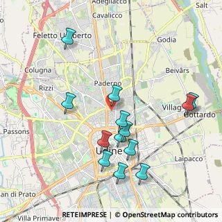 Mappa Via Monte Pal Piccolo, 33100 Udine UD, Italia (2.01462)