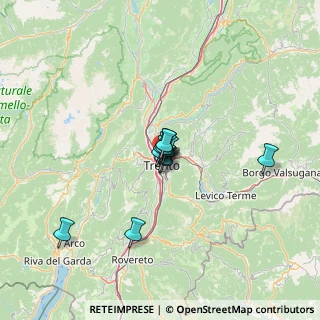Mappa Via Francesco Ambrosi, 38122 Trento TN, Italia (7.41)