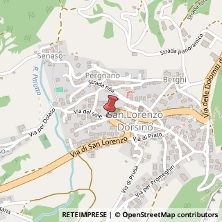 Mappa Via del Sole, 38078 San Lorenzo Dorsino TN, Italia, 38078 San Lorenzo in Banale, Trento (Trentino-Alto Adige)