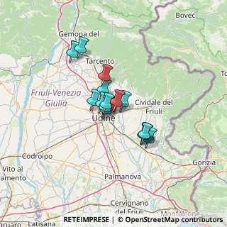 Mappa Via Ivan Trinko, 33100 Udine UD, Italia (8.66867)