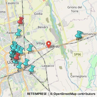 Mappa Via Stregna, 33100 Udine UD, Italia (3.008)