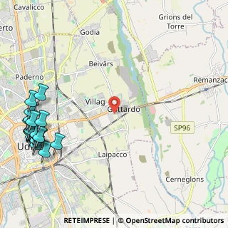 Mappa Via Stregna, 33100 Udine UD, Italia (3.237)
