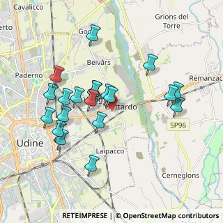 Mappa Via Stregna, 33100 Udine UD, Italia (1.801)