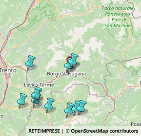 Mappa Via degli Alpini, 38050 Telve TN, Italia (17.30917)