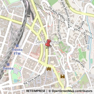 Mappa Via Alessandro Manzoni, 7, 38122 Trento, Italia, 38122 Trento, Trento (Trentino-Alto Adige)