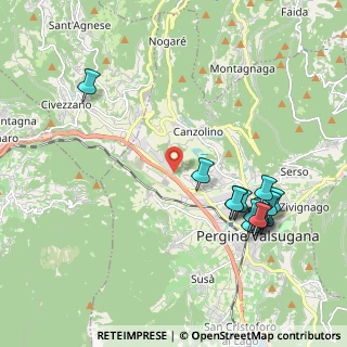 Mappa Al de la Loc. Ciré, 38057 Pergine Valsugana TN, Italia (2.23643)