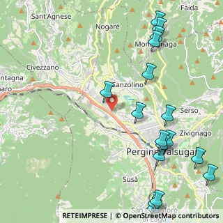 Mappa Al de la Loc. Ciré, 38057 Pergine Valsugana TN, Italia (3.147)