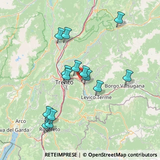 Mappa Al de la Loc. Ciré, 38057 Pergine Valsugana TN, Italia (15.08929)