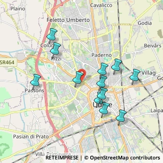 Mappa UDINE via Martignacco, 33100 Udine UD, Italia (1.84833)