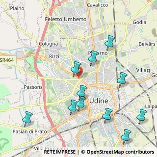 Mappa UDINE via Martignacco, 33100 Udine UD, Italia (2.34727)