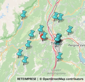 Mappa Via Canelli, 38100 Trento TN, Italia (6.63941)