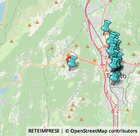 Mappa Via Canelli, 38100 Trento TN, Italia (4.6245)