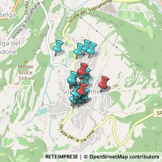 Mappa Via delle Are, 38123 Sopramonte TN, Italia (0.25)