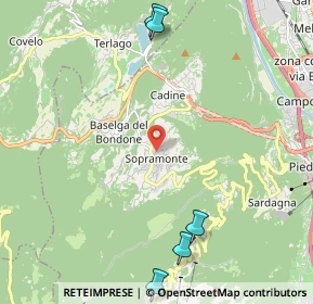 Mappa Via Canelli, 38100 Trento TN, Italia (4.271)