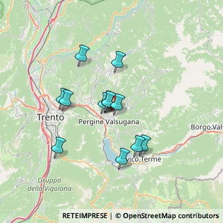 Mappa Località centrale, 38057 Pergine Valsugana TN, Italia (5.50615)