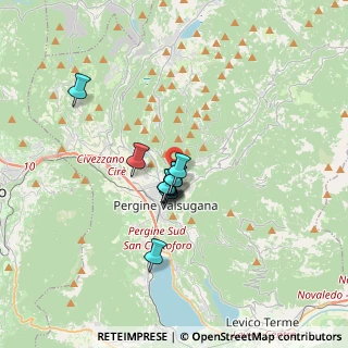 Mappa Località centrale, 38057 Pergine Valsugana TN, Italia (2.16818)