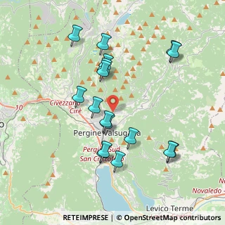 Mappa Località centrale, 38057 Pergine Valsugana TN, Italia (3.78471)