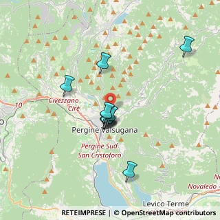 Mappa Località centrale, 38057 Pergine Valsugana TN, Italia (2.66727)