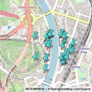 Mappa Via, 38121 Trento TN, Italia (0.20357)