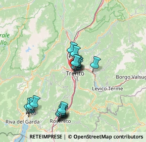 Mappa Via, 38121 Trento TN, Italia (13.9035)