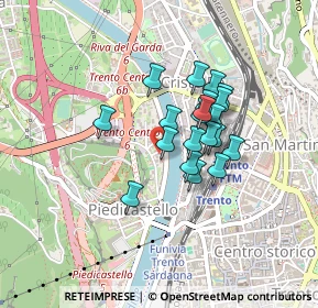 Mappa Via, 38121 Trento TN, Italia (0.3065)