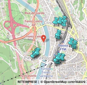 Mappa Via, 38121 Trento TN, Italia (0.4895)