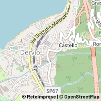 Karte Dervio