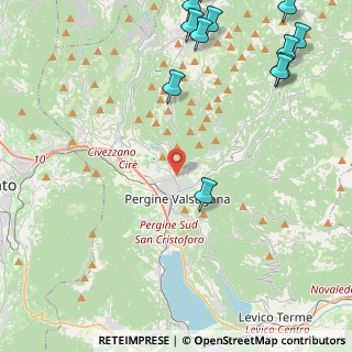 Mappa Via Tonale, 38057 Pergine Valsugana TN, Italia (6.85071)