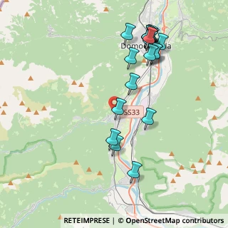 Mappa Via I. Zonca, 28844 Villadossola VB, Italia (4.3315)