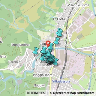 Mappa Via I. Zonca, 28844 Villadossola VB, Italia (0.3145)