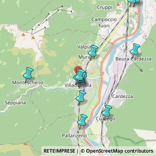 Mappa Via I. Zonca, 28844 Villadossola VB, Italia (2.14083)