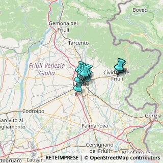 Mappa Viale Diaz, 33100 Udine UD, Italia (6.08)