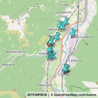 Mappa Via A. Caprilei, 28844 Villadossola VB, Italia (1.455)