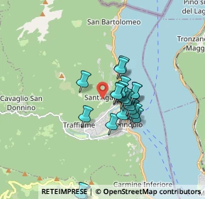 Mappa Via Gioberti, 28822 Cannobio VB, Italia (1.305)