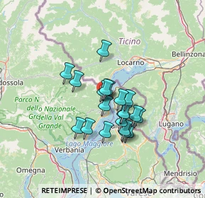 Mappa Via Gioberti, 28822 Cannobio VB, Italia (9.746)