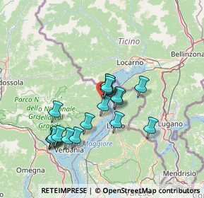 Mappa Via Gioberti, 28822 Cannobio VB, Italia (11.68833)