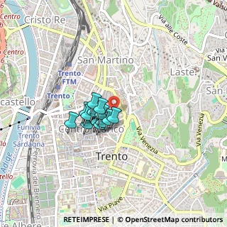 Mappa Parco San Marco, 38122 Trento TN, Italia (0.25231)