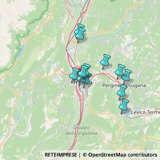 Mappa Passaggio Peterlongo, 38122 Trento TN, Italia (5.465)