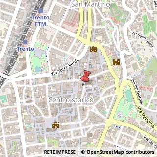 Mappa Via San Pietro, 24, 38122 Trento, Trento (Trentino-Alto Adige)