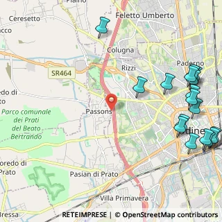 Mappa Via Forgaria, 33100 Udine UD, Italia (3.06471)